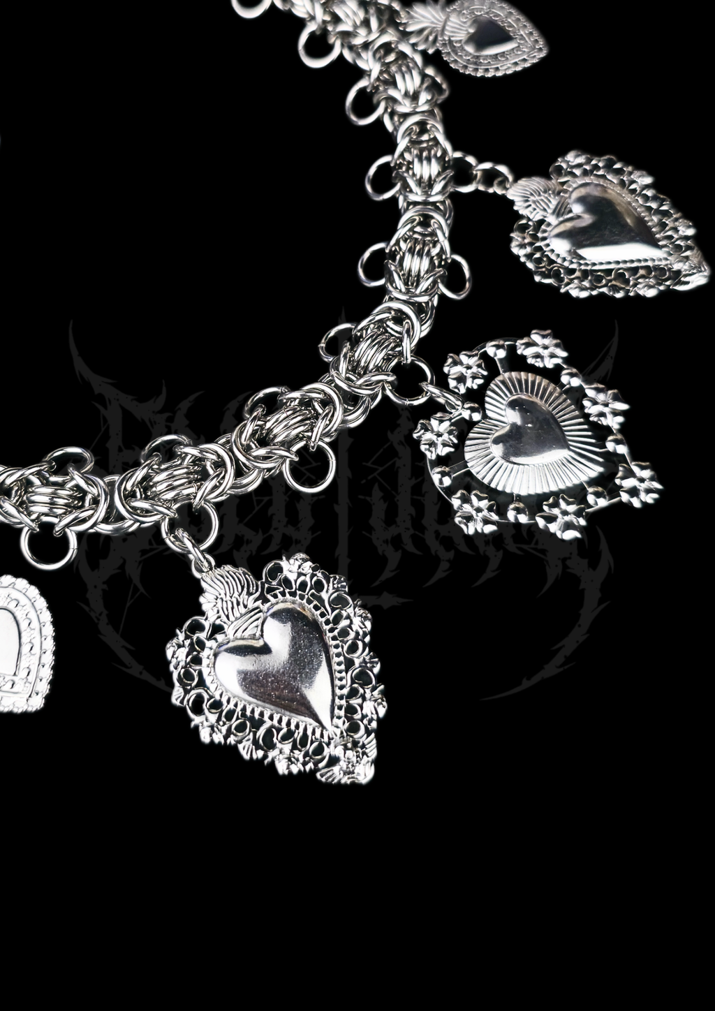 CHOKER "QUEEN OF HEARTS"
