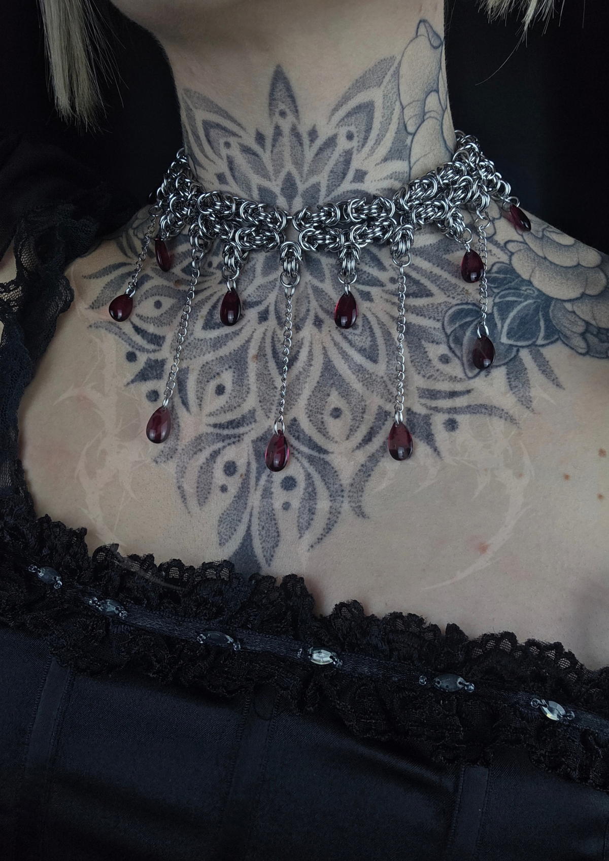 CHOKER "BLOOD RAIN"