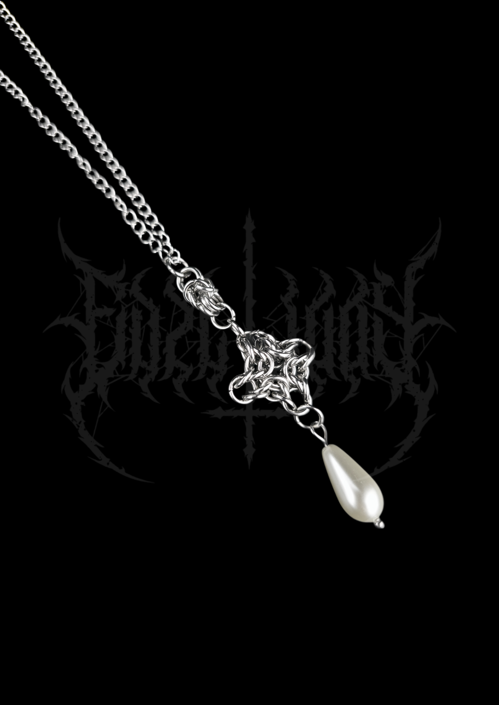 COLLIER "PEARL DROP"